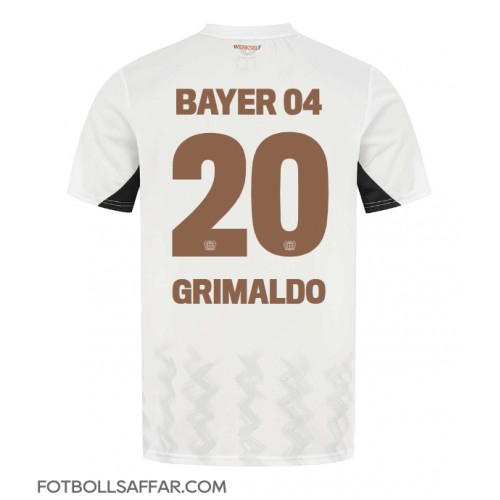 Bayer Leverkusen Alejandro Grimaldo #20 Bortatröja 2024-25 Kortärmad